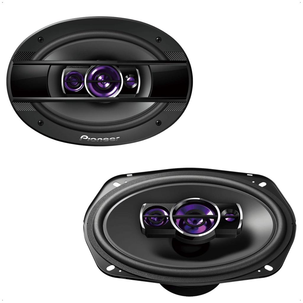 Par de Alto Falante Pioneer Quadriaxial 6X9 Polegadas 100W de Potência RMS  - TS 6960BR
