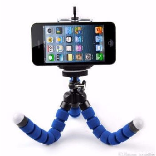 Tripé Universal Flexível Com Suporte Para Celular Câmera Go-PRO
