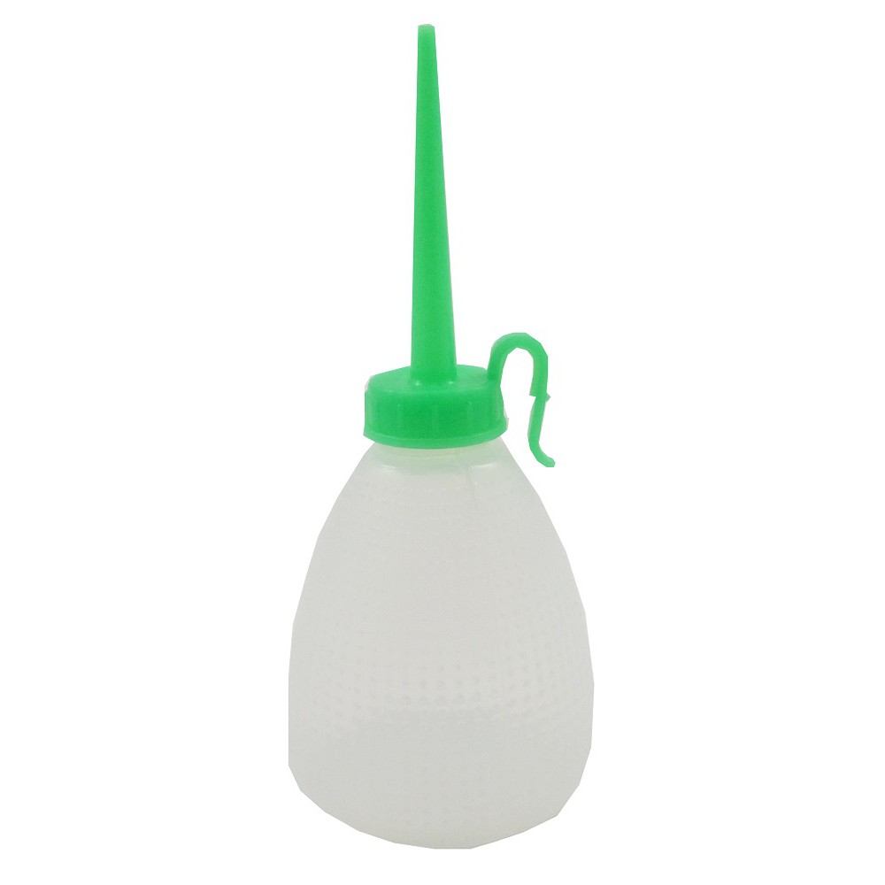 Almotolia Transparente Plástica Bico Reto