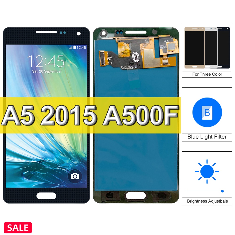 Tela Frontal Display LCD Touch Samsung A5 2015 A500 A500F A500Fu A500H A500M