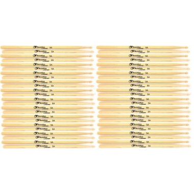 Kit Baquetas de Bateria O Acústico by Liverpool 5A 24 par