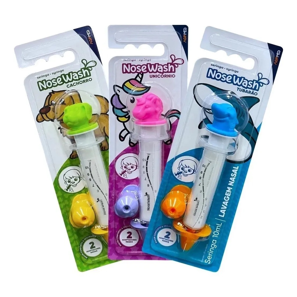 Limpador De Nariz De Criança Seringa Bebe Infantil Higieniza