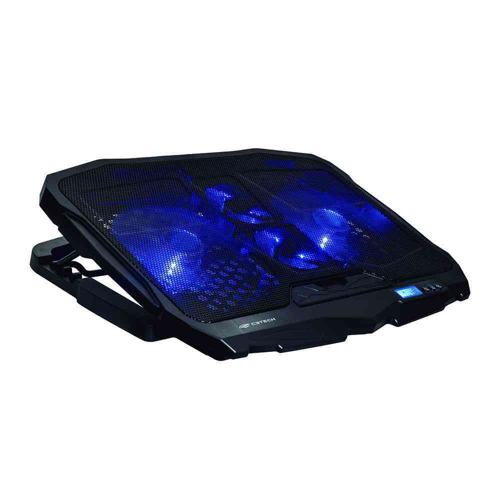 Suporte Base Notebook Nbc-100bk C3tech Gamer 4 Coolers Led