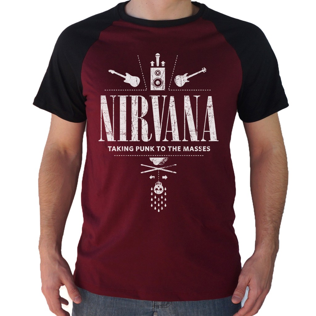 Camiseta Retro De Kurt Cobain - Estilo Grunge Años 90
