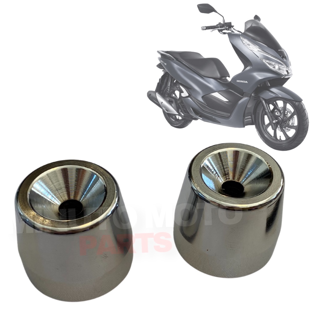 Par Pesos De Guidão PCX 150 Pesinho Honda Cromado PCX150 Peso Guidon |  Shopee Brasil