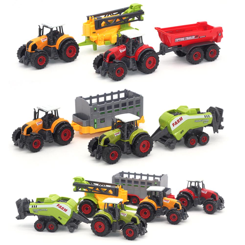 Brinquedo Die Cast Trator de Fazenda com Carreta | Shopee Brasil