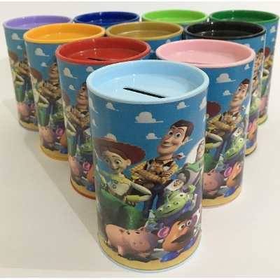 10 Cofrinho de Papelão Toy Story