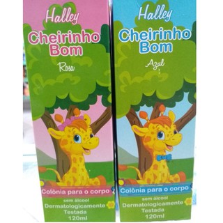 Colonia Cheirinho De Bebe Azul 210ml Shopee Brasil