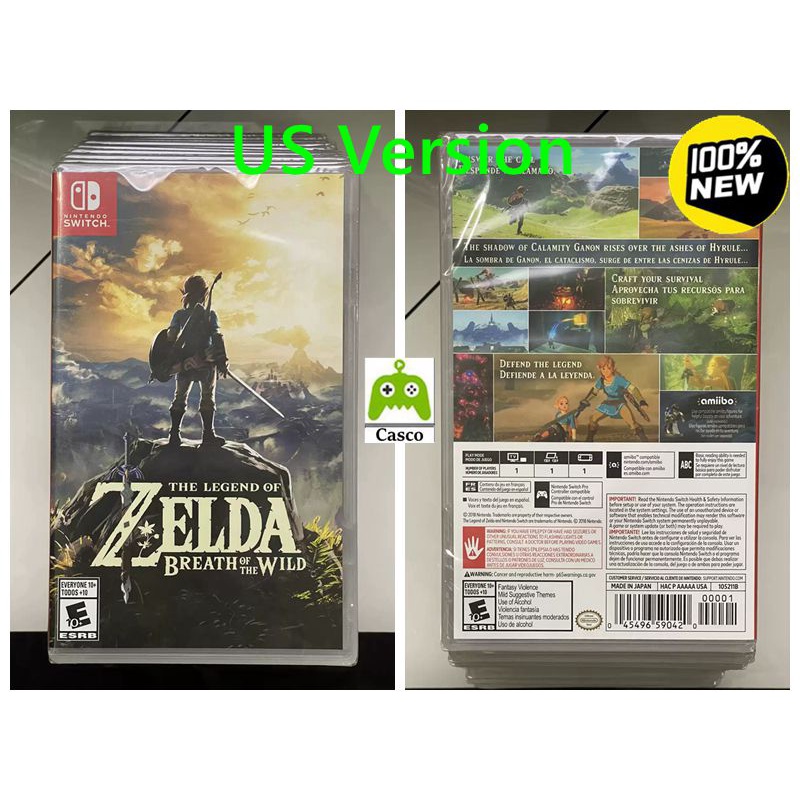 Jogo Switch Legend Of Zelda: Breath Of The Wild – MediaMarkt