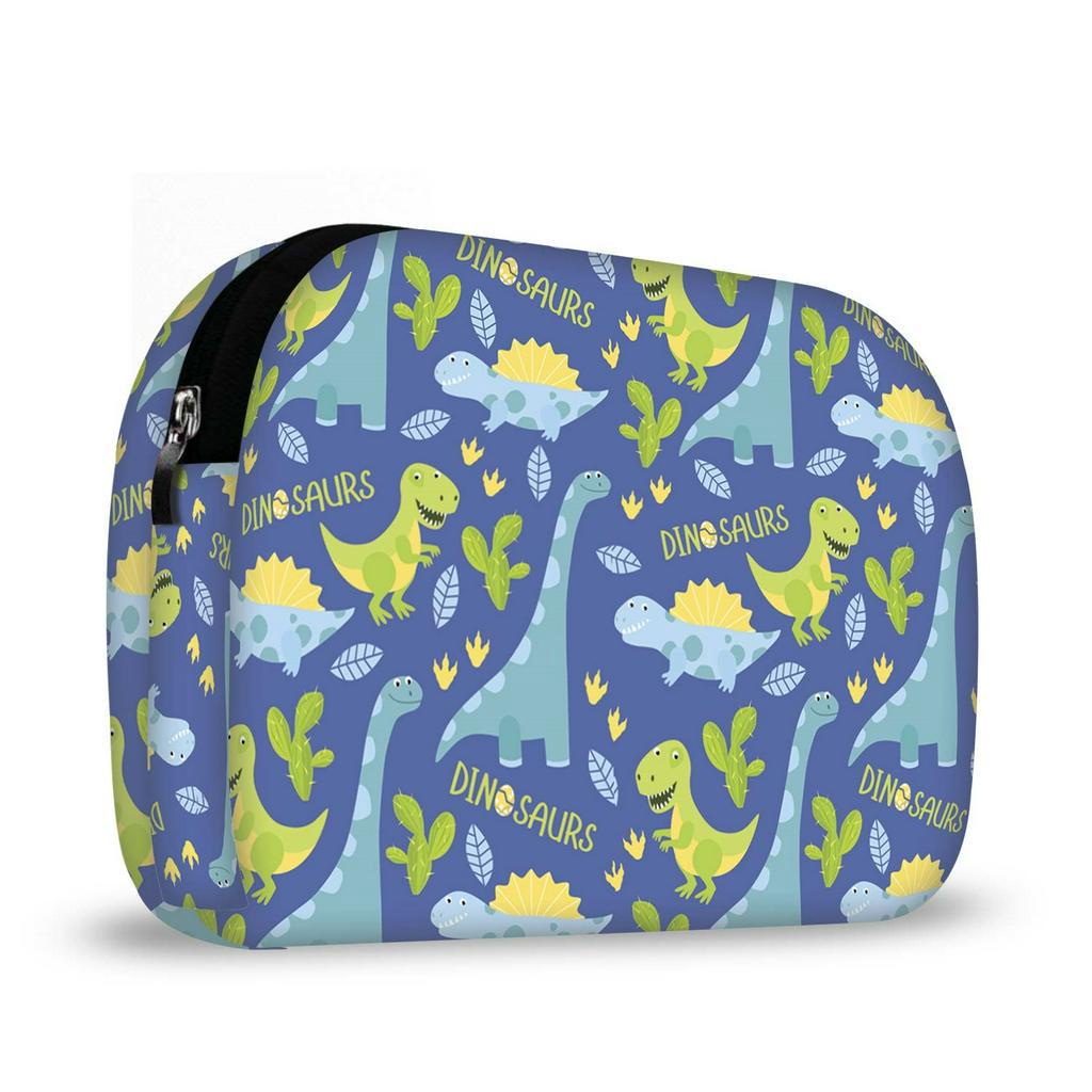 Necessaire em Neoprene - ISOPRENE - Dinossauros