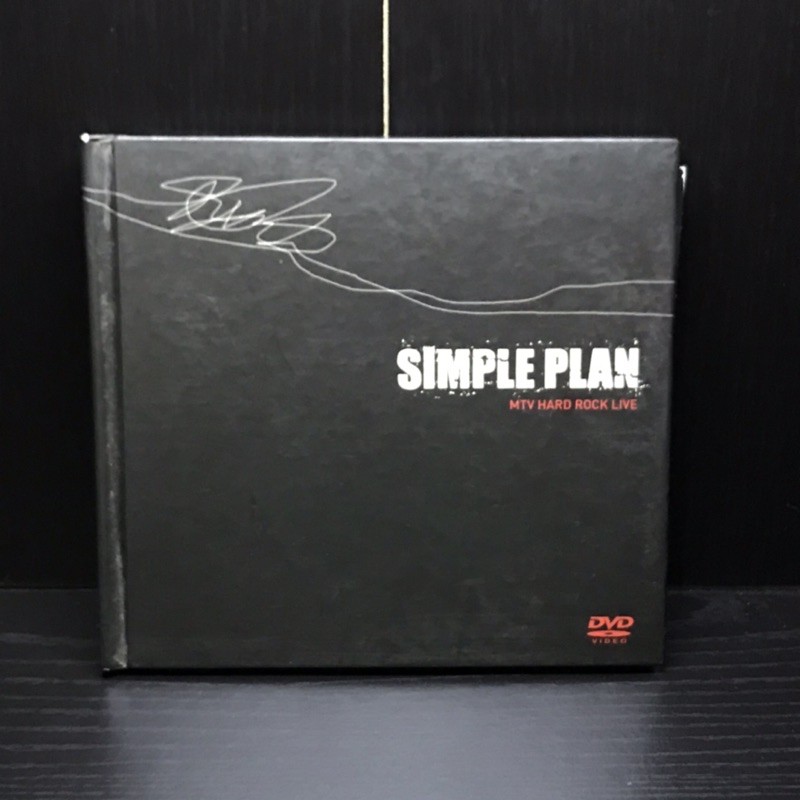 Simple Plan - MTV Hard Rock Live cd+dvd hardcover book