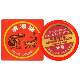 12 Unidades Pomada Japonesa Essential Balm Dragon & Tiger 3g Sex Shop