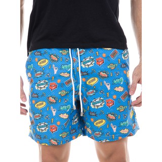 Short masculino estampa video game, short masculino de poliéster premium, bermuda masculina
