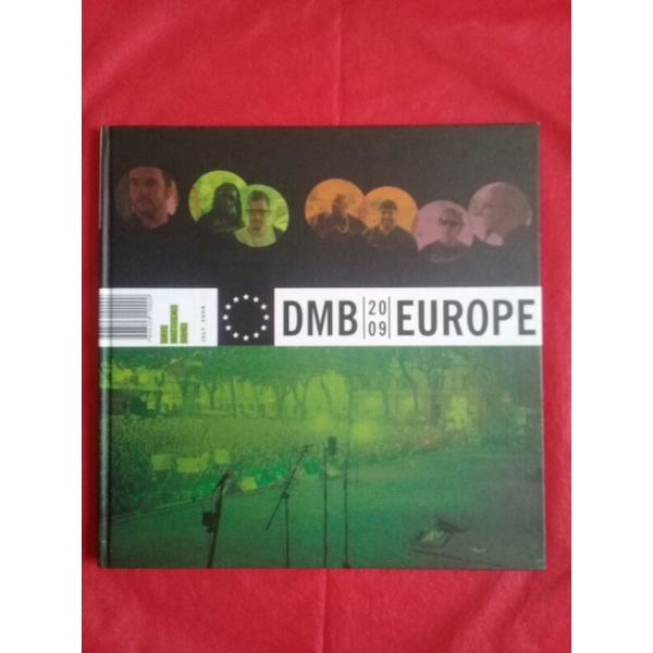 Raro Box 3 Cds + 1 Dvd + Livreto  56 paginas Dave Matthews Band 2009 Europe