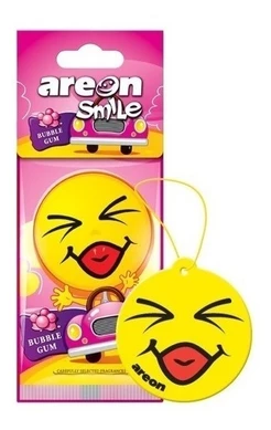 Aromatizante Automotivo Areon Smile Bubble Gum O Melhor