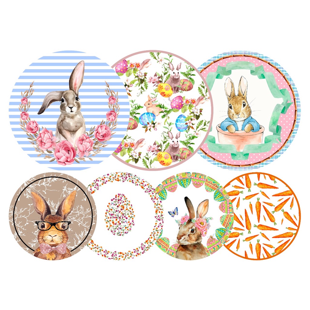 Capa Sousplat 35 Cm Estampada Páscoa Mesa Posta Jantar Decoração