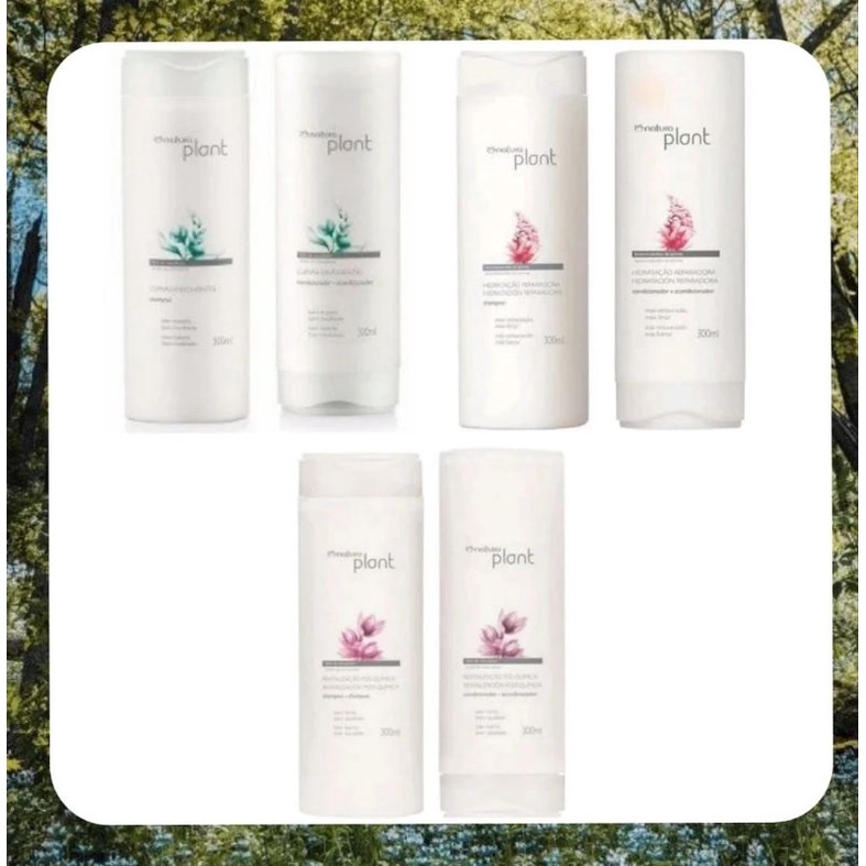 Linha Plant Natura, Curvas Envolventes / Hidratação Reparadora