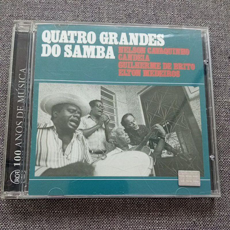 Cd Os quatro grandes do samba - Nelson Cavaquinho - Candeia - Elton Medeiros