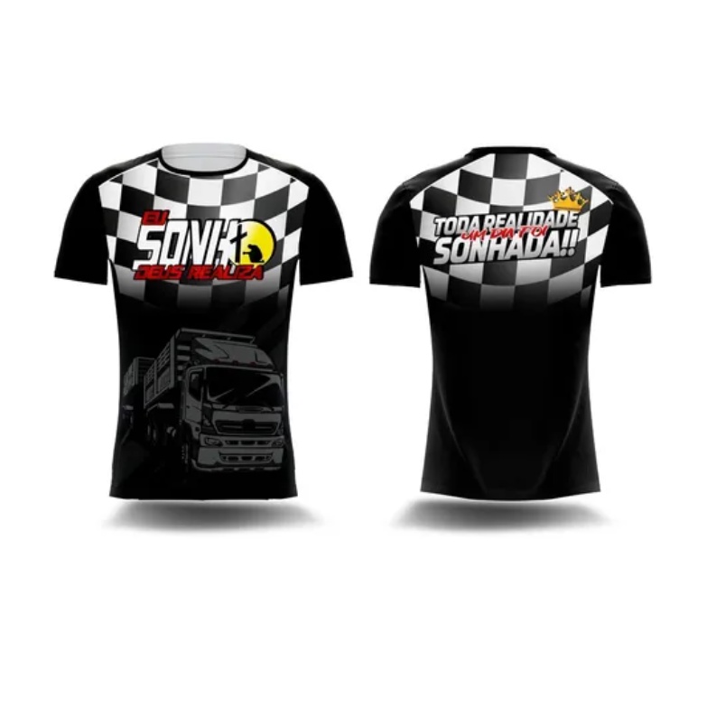 Camisa Camiseta Caminhão,caminhoneiro,carreta Eu Sonho Exclusiva