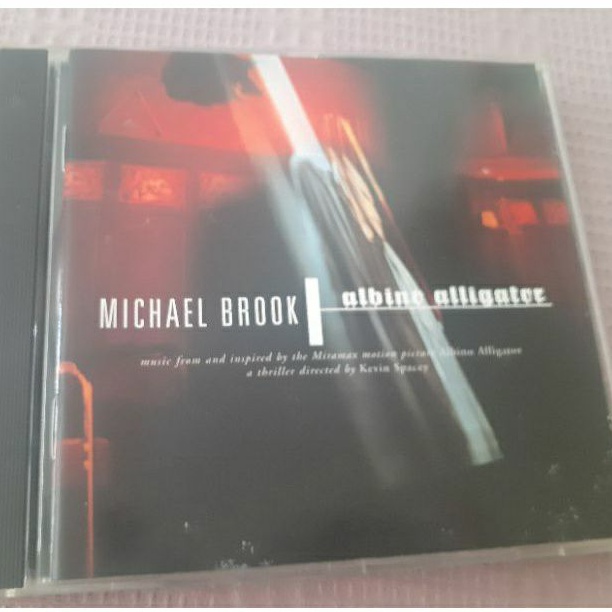 MICHAEL BROOK CD ALBINO ALLIGATOR SOUNDTRACK ELETRONIC ART ENO