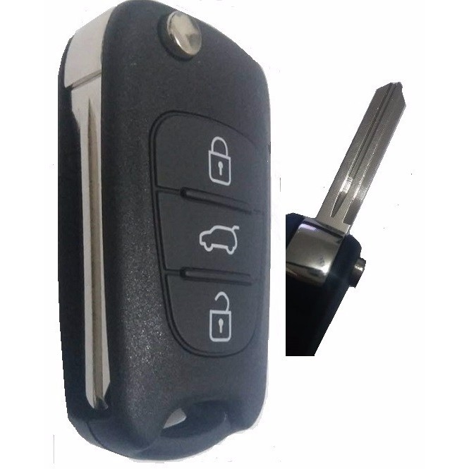 Chave Canivete Kia Cerato Sportage Soul 3 Botões