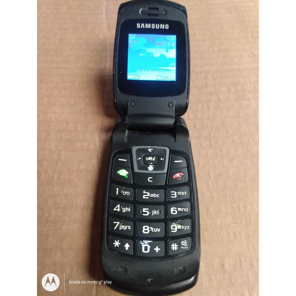 Celular 1 chip Samsung Modelo Sghc276 Desbloqueado todas Operadoras