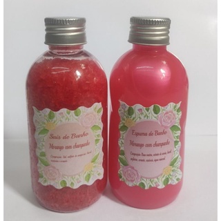 0Kit De Sais De Banho E Espuma De Banho Hidro Jacuzzi