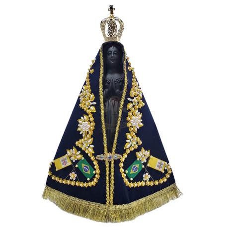 Imagem Nossa Senhora Aparecida Facsímile Completa 30cm