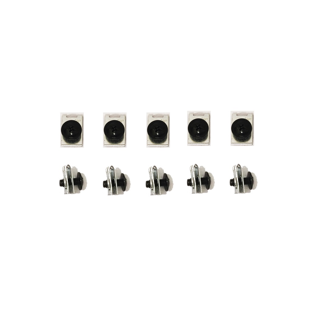 Kit 10 Parafusos c/ Presilhas Carenagem Farol Biz 100/125 Fan Titan 150 160 PCX