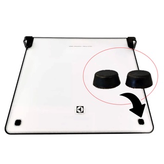 Borracha Batente Vidro Fogão Electrolux (2 Unid)