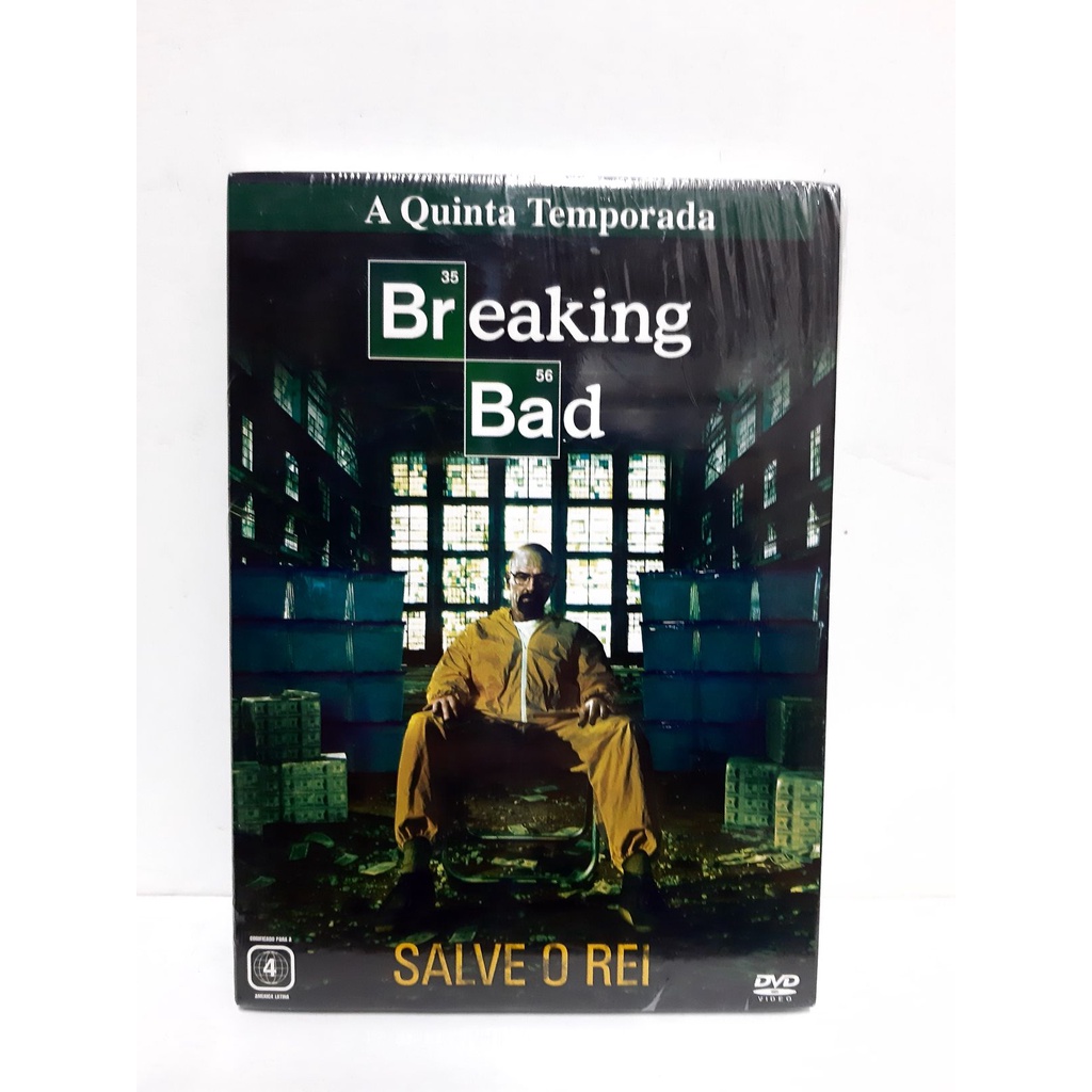 DVD Lacrado - Breaking Bad - Quinta Temporada