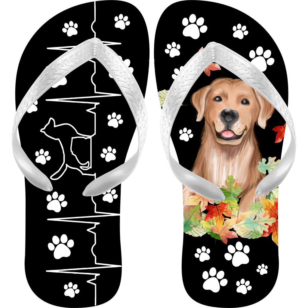 Chinelo Labrador Eu amo meu cachorro Love Pet Cachorros fofos | Shopee  Brasil