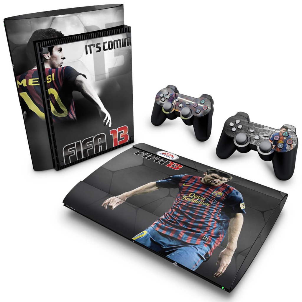 Skin PS3 Super Slim Adesivo - Fifa 13