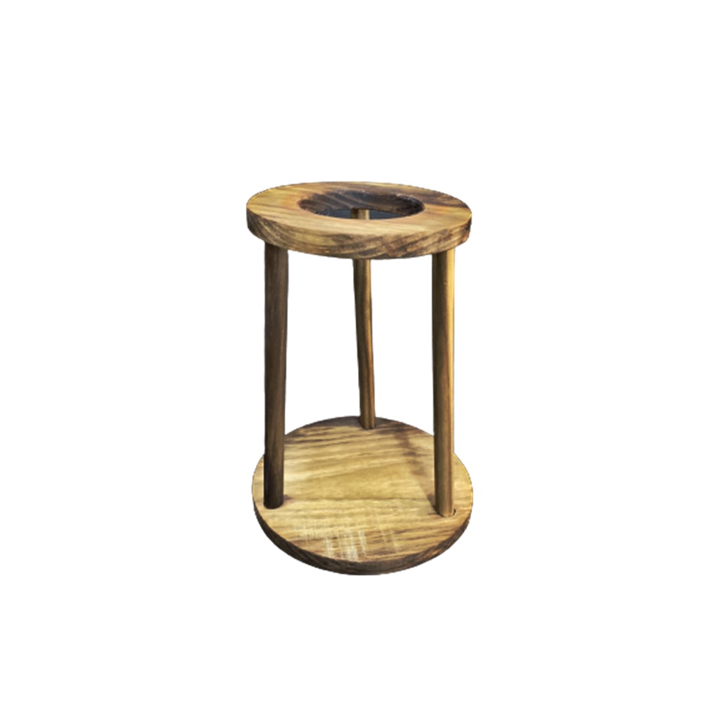 Coador De Café Suporte Vintage em Madeira antigo Mancebo mariquinha