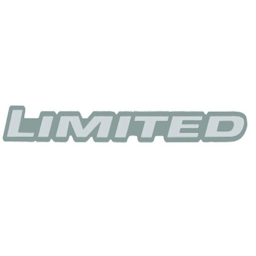 Adesivo Emblema Limited Para Ford Ranger