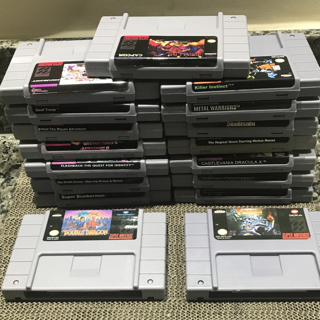 Jogos de Super Nintendo - Lista #003