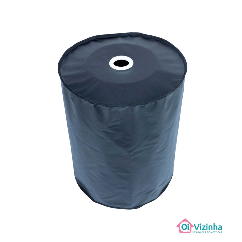 Capa Protetora para Botijão Bujão de Gás Impermeável Preta