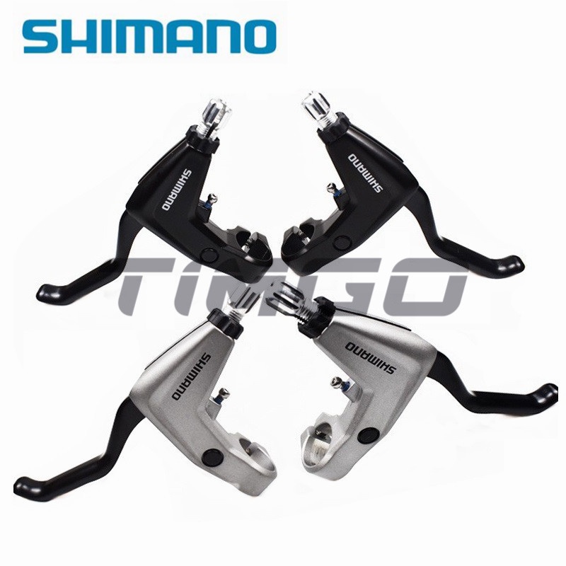 Shimano Alivio BL-T4000 T4010 MTB Freio Mecânico A Disco De Bicicleta/V-Brake Alavanca De Plano Preto/Prata