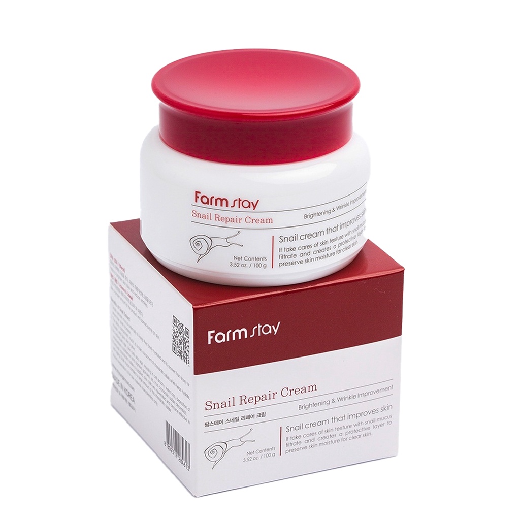 farmstay snail repair cream 100ml em Oferta na Shopee