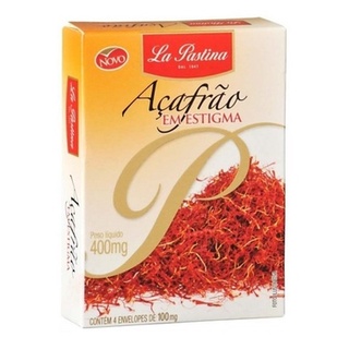 Kit C/ 2 Açafrão Em Estigmas La Pastina 2x400mg