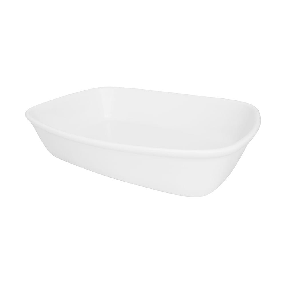 Travessa Refratária Bake Media 26x18x5,6cm Branca em Oferta na Shopee
