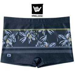 Sunga Beachwear Boxer Box Hang Loose Com Estampa Floral Modelo Masculino Moda Praia