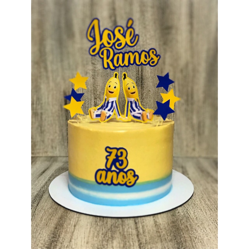 Descobrir 97+ imagem bolo banana de pijama br.thptnganamst.edu.vn