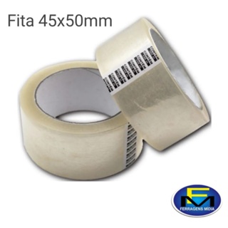 Fita adesiva transparente para embalagens e diversos em Oferta na Shopee