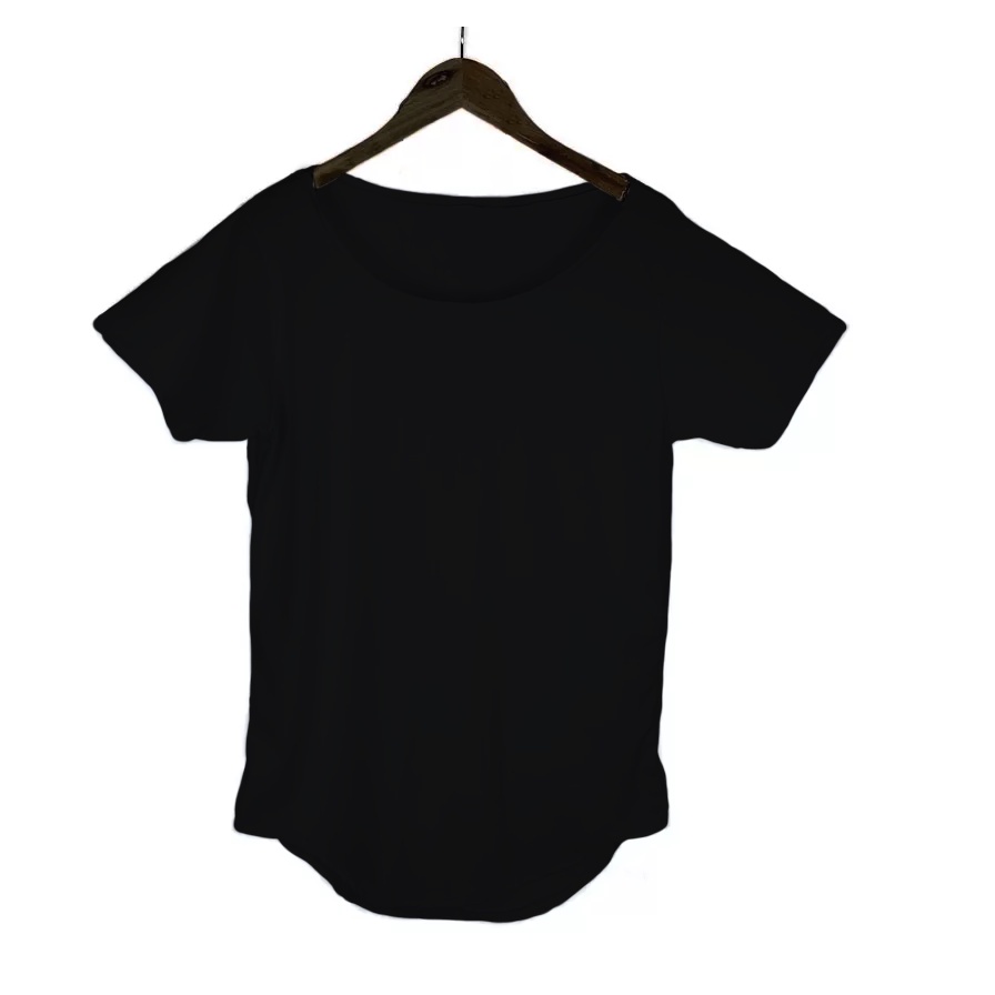 Camiseta masculina longline Gola Canoa Oversized Longline Swag Promoção