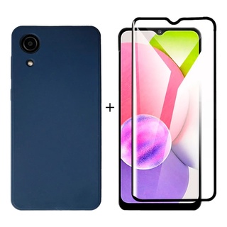 Capa Anti Impacto Samsung Galaxy A03 Core + Pelicula 9D