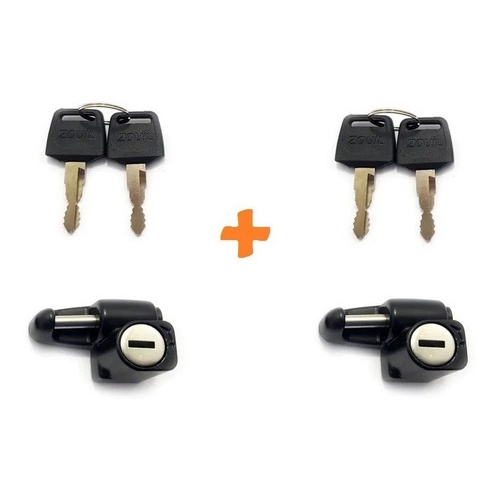 Kit Com 2 Travas Capacete Honda Xre 300 / Xre 190