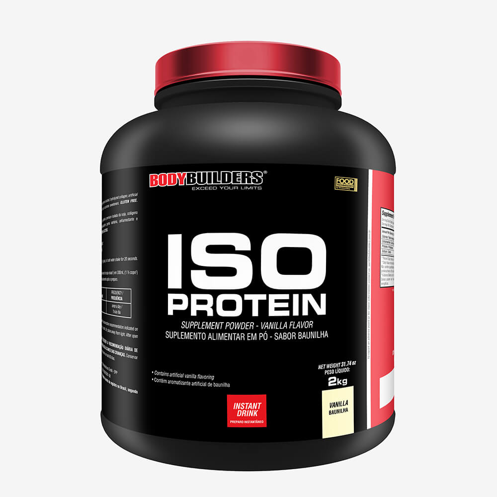 Whey Protein Iso Protein 2kg - Bodybuilders - Envio Imediato Para Todo o Brasil