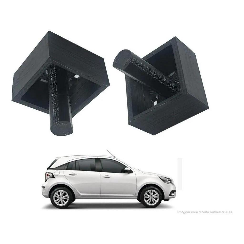 Kit 2 Pinos Batente Do Bagagito Tampão Chevrolet Agile