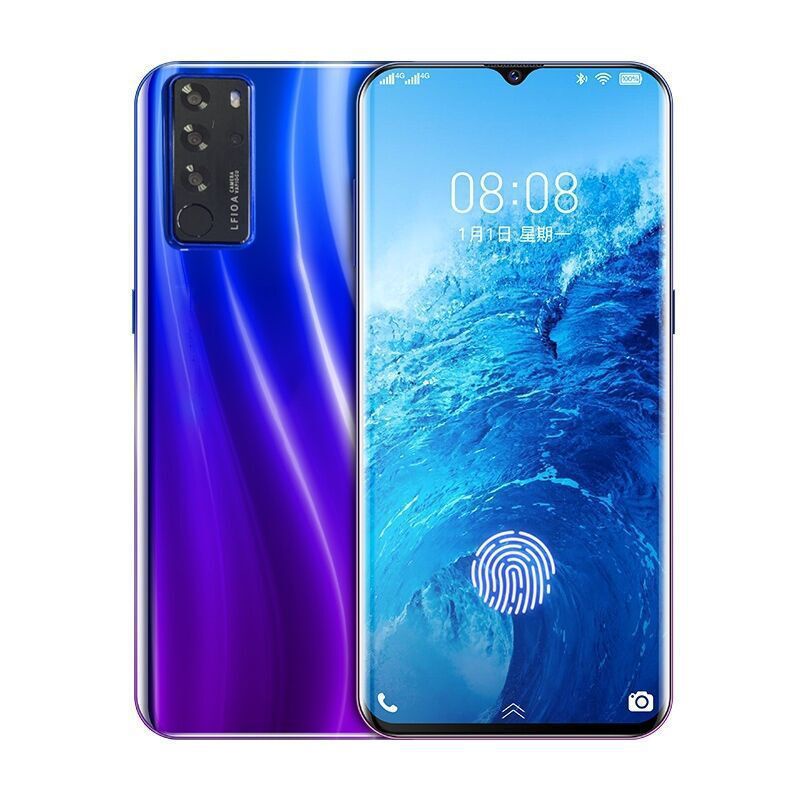Snapdragon 865 Marca Hot-Selling 12 + 256G Tela Gota D'água 7 Polegadas Redecom 5G Android Smartphone Atacado